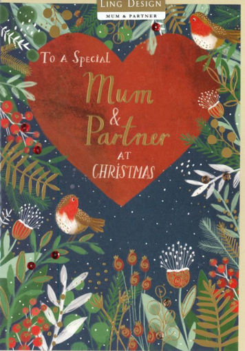 Picture of MUM & PARTNER CHRISTMAS CARD